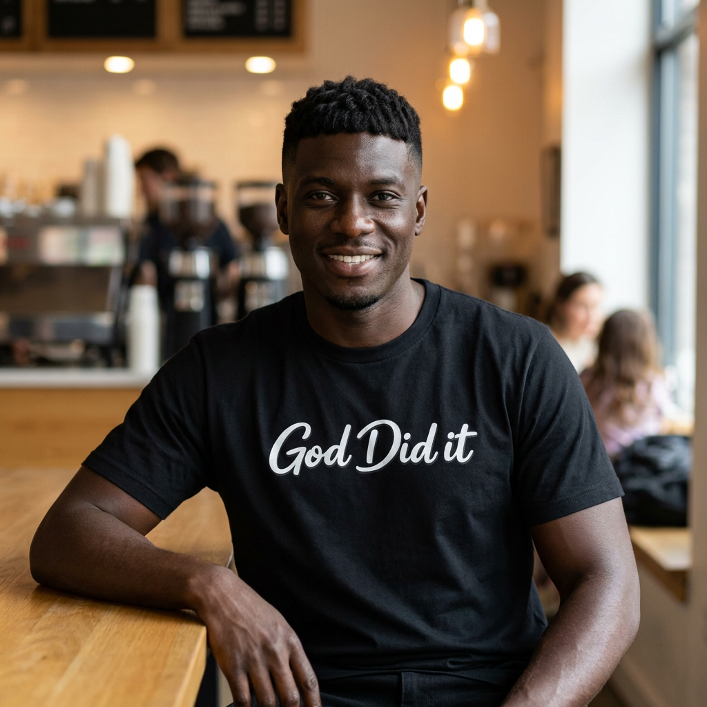 God Did It T-Shirt — Christian Faith Graphic Tee